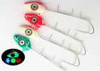 Glow Lead Head Jig with Double Assist Hooks, 100–250 g (3.5–8.8 oz) – product photo