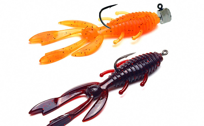 Floating Shrimp Soft Bait, 6.5–7.5 cm (2.6–3 in) – product photo