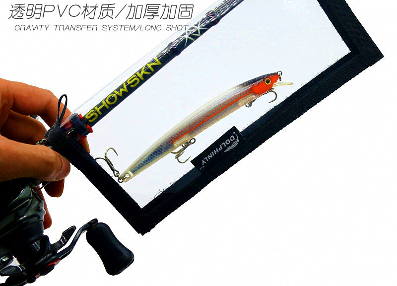 Clear PVC Lure Storage Bag, Large Square, 1–4 Pack – product photo