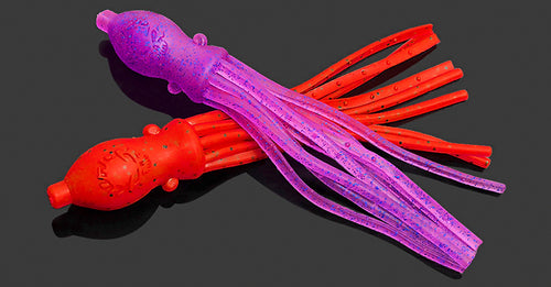 Soft Plastic Skull Octopus Lure, 10 cm (3.9 in), 4-Pack – product photo