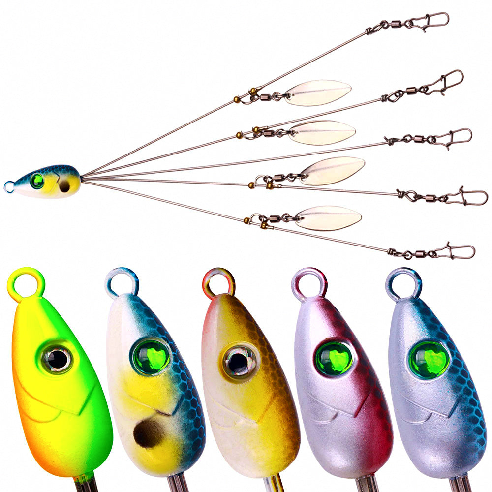 Alabama Umbrella Rig Swimbait, 18 cm (7.1 in) & 22 cm (8.7 in)