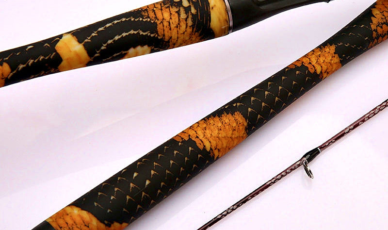 2-Piece Carbon Lure Rod, 2.1–2.4 m (6.9–7.9 ft), Hard Action – product photo