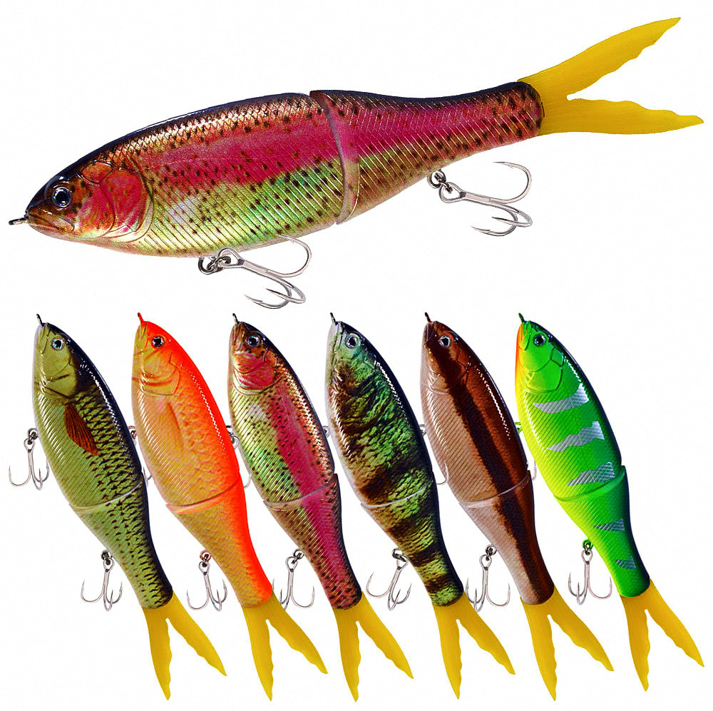 Two-Section Jointed Swimbait, 17 cm (6.7 in) 40 g (1.4 oz)