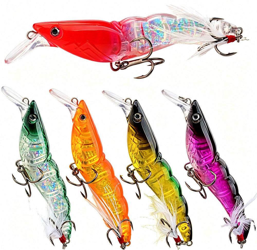 Sinking Minnow Lure, Feathered Hook, 10.5 cm 13 g (0.46 oz) – product photo