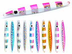 Glow Stripe Slow Pitch Jig, 80-100 g (2.8-3.5 oz) – product photo