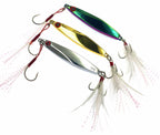 Diamond Metal Vib Jig, Feather Hooks, 8–40 g (0.3–1.4 oz) – product photo