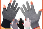 Nylon Dotted Grip Work Gloves, Fingerless & Full Finger – product photo
