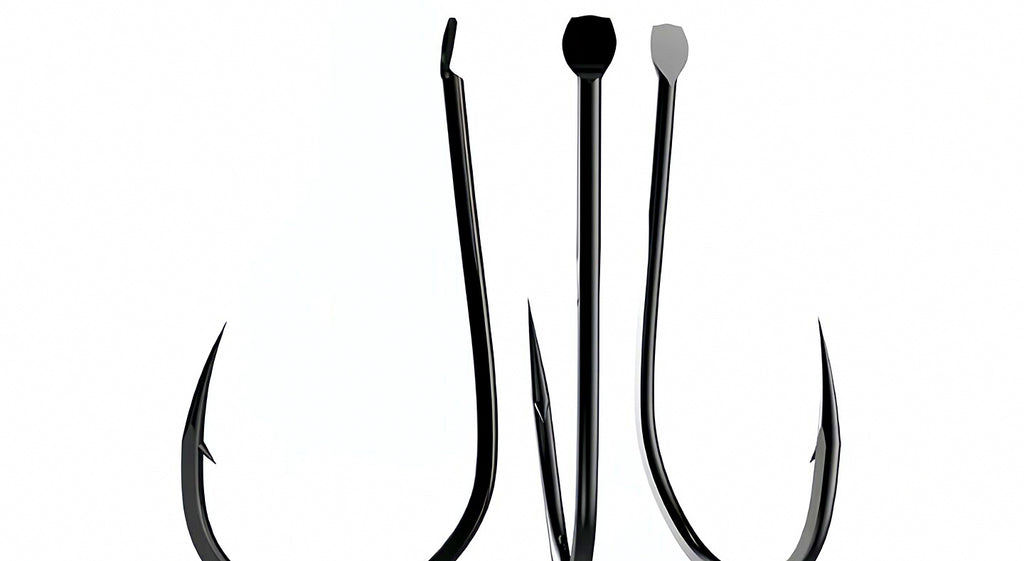 Senmata Barbed Fishing Hooks, Size 0.1–12, 20/40/60 Pack – product photo