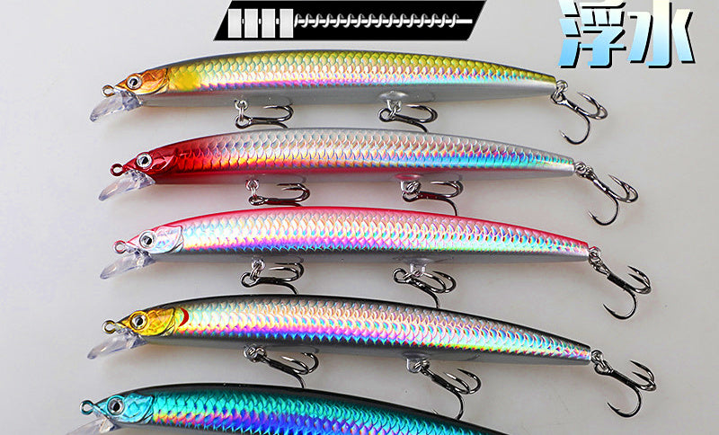 Floating Minnow Hard Bait, 15 cm (5.9 in), 22 g (0.8 oz) – product photo