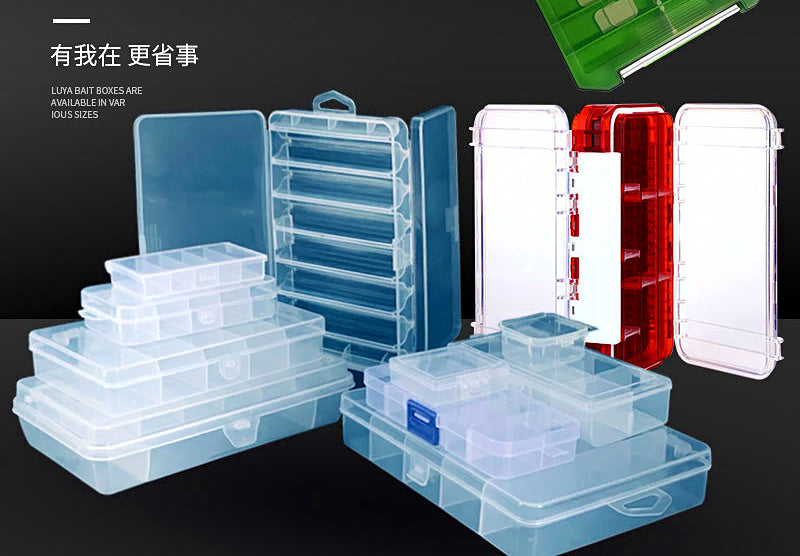 Plastic Tackle Box, Lure & Jig Storage Cases – product photo