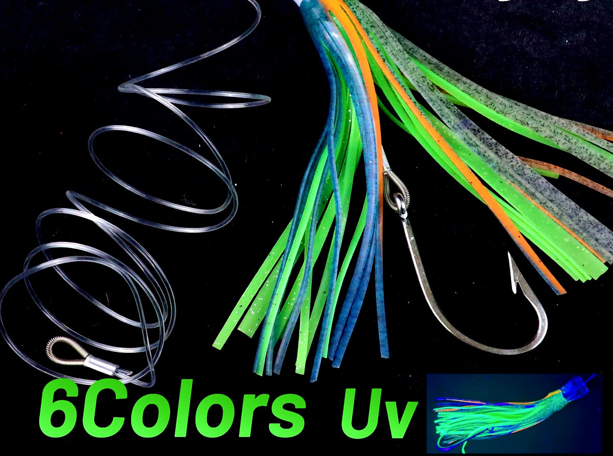Octopus Skirt Lure for Trolling & Boat Fishing, 6.5/9.5 in – product photo