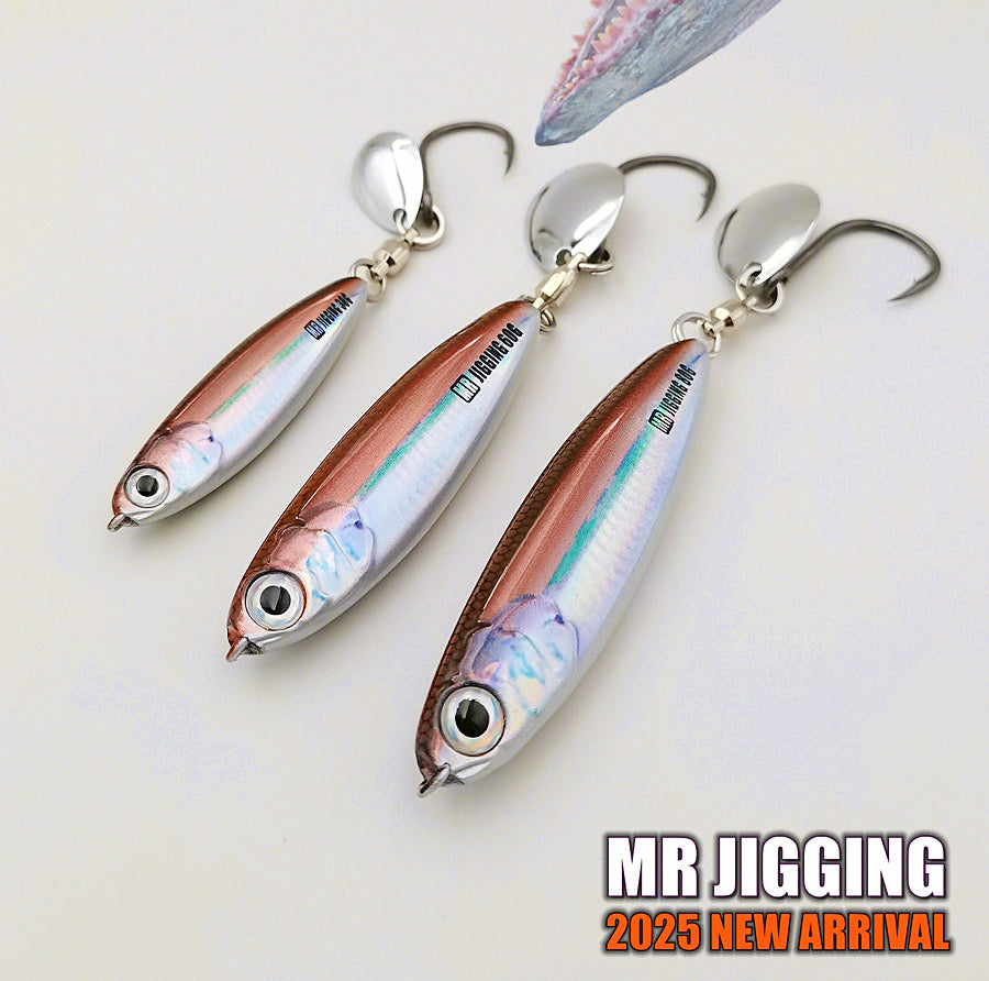 Short Fat Metal Jig, 10–120 g (0.4–4.2 oz) – product photo