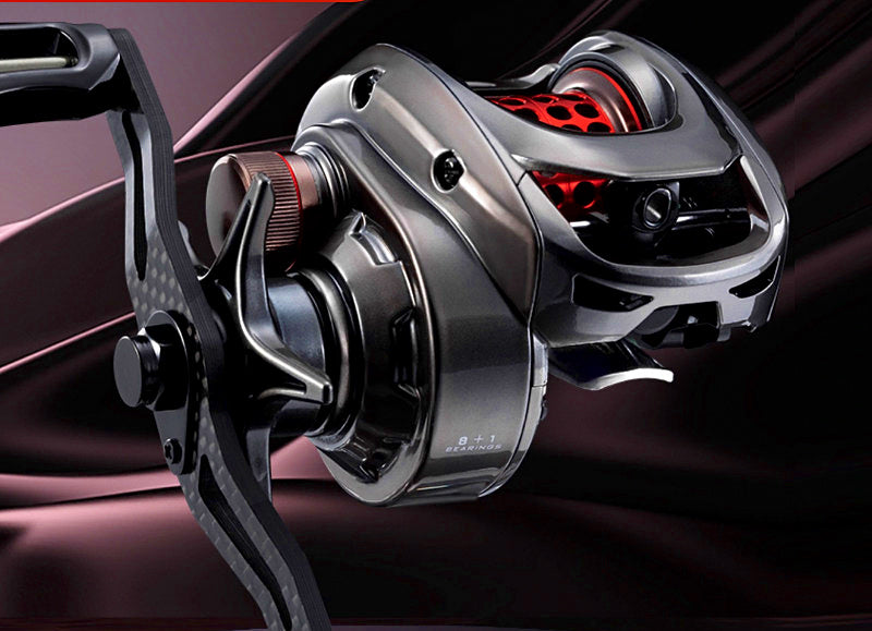 Round Baitcasting Reel, 7.3:1 Gear Ratio, 149 g (5.3 oz) – product photo