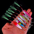 Metal Jig, 7–40 g (0.2–1.4 oz), Optional Double Hooks – product photo