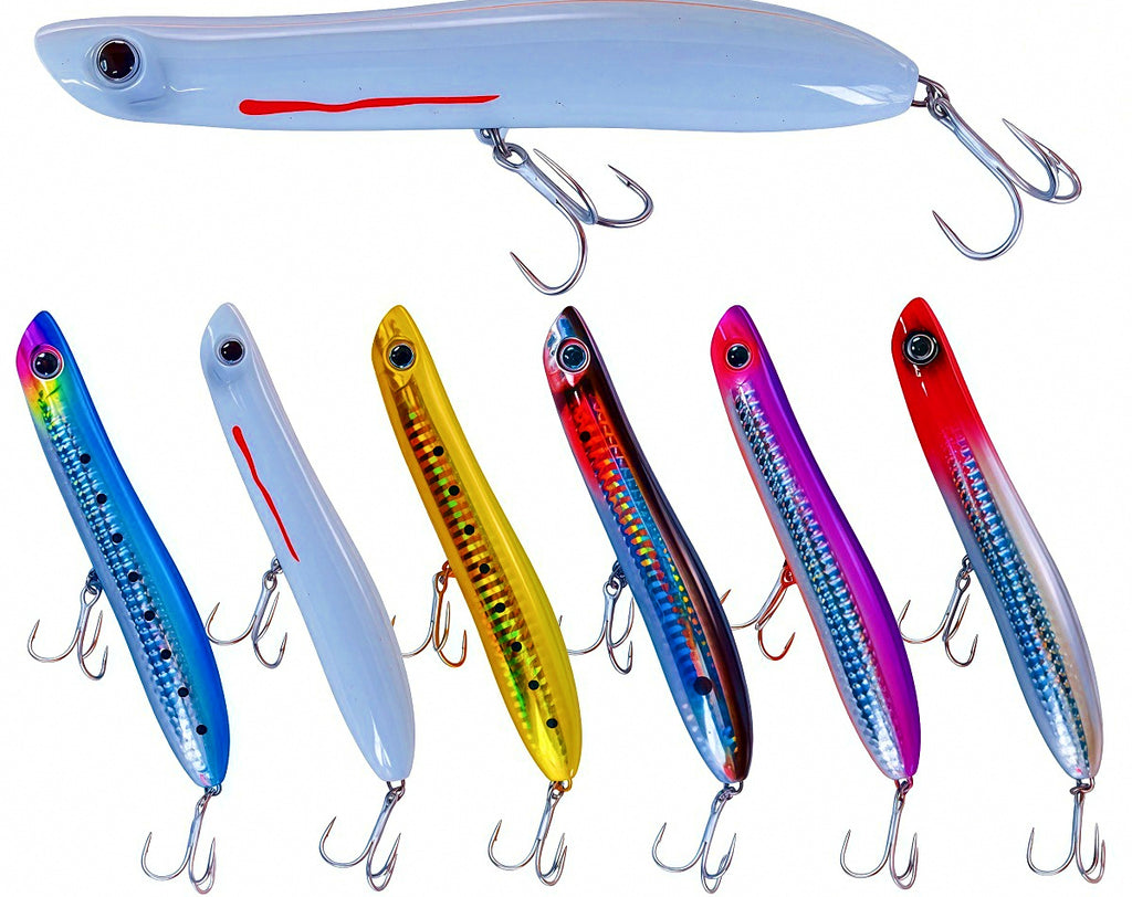 Topwater Pencil Lure, 135 mm (5.3 in), 34 g (1.2 oz) – product photo