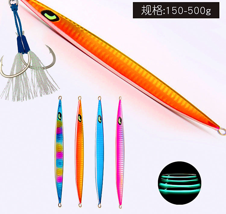 Glow Metal Jig for Deep Sea, 150–500 g (5.3–17.6 oz) – product photo