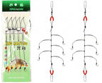 Multi-Hook Bait Rig with Sinker, Iseni Hooks, 5 Rigs – product photo
