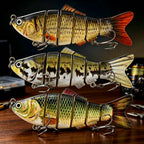 6-Segment Jointed Swimbait Hard Lure, Saltwater – product photo