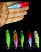 Topwater Popper Lure, 6.8 cm 7.5 g (2.7 in, 0.26 oz) – product photo