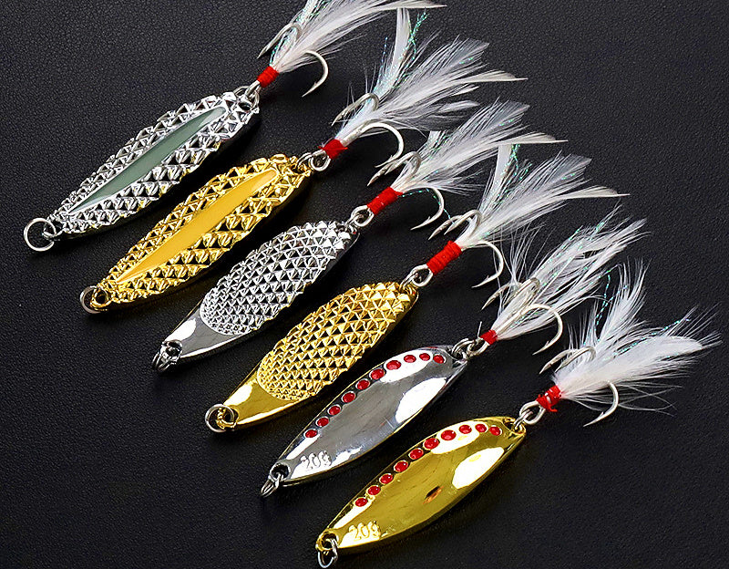 Casting Spoon Lure, 2.5–20 g (0.09–0.7 oz) – product photo