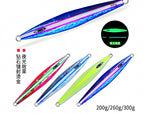Laser Speed Jig, 200–300 g (7–10.6 oz), Blue/Pink/Glow/Silver – product photo