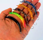 Sinking Bent Minnow Hard Bait, 6.5 cm (2.6 in), 4 g (0.14 oz) – product photo