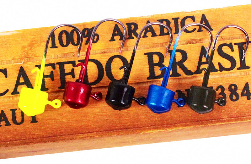 Colored Ned Jig Heads, 2.5–6 g (0.09–0.21 oz) – product photo