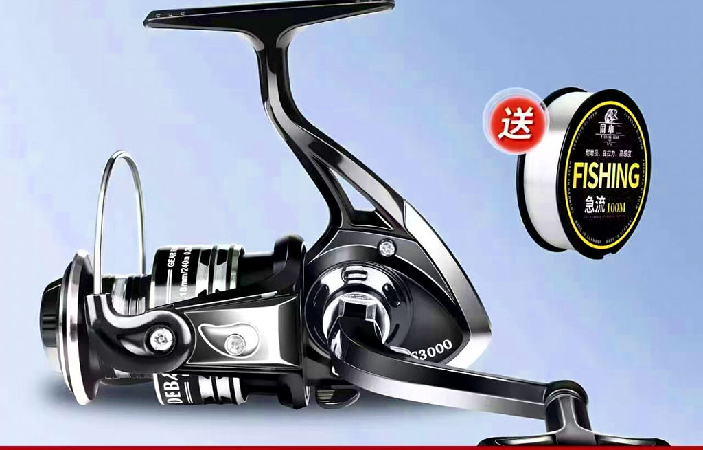 Spinning Reel for Casting, Sizes 1000–7000, 5.2:1 – product photo