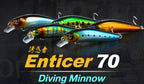 Slow Sinking Minnow Lure, 7.5–7.9 g (0.26–0.28 oz) – product photo