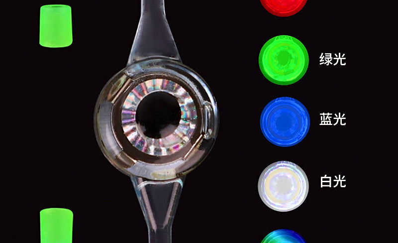 Underwater LED Fish Attracting Light, Double Cylinder – product photo