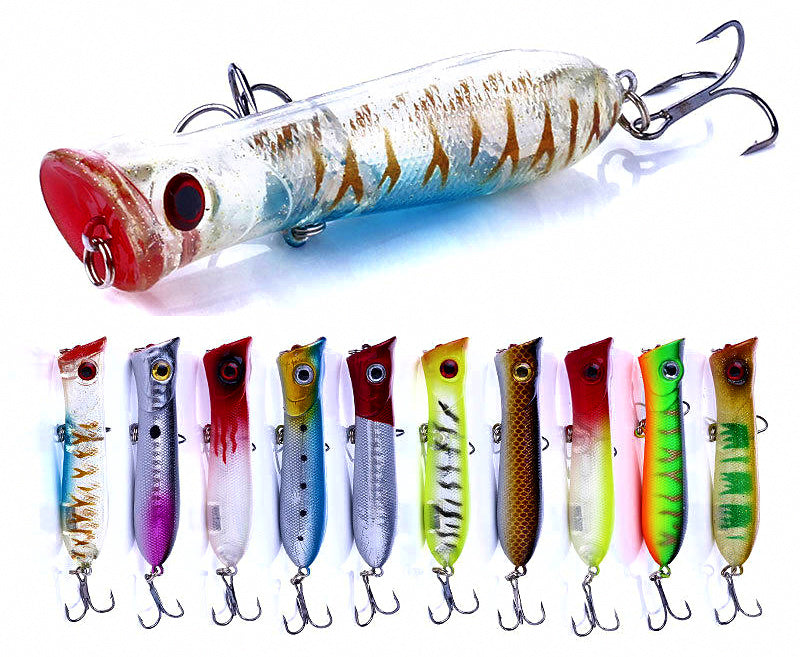 Topwater Popper Lure, 11 g (0.39 oz), 8 cm – product photo