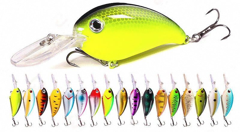 Floating Fat Minnow Hard Bait, 10 cm, 14 g (0.5 oz) – product photo