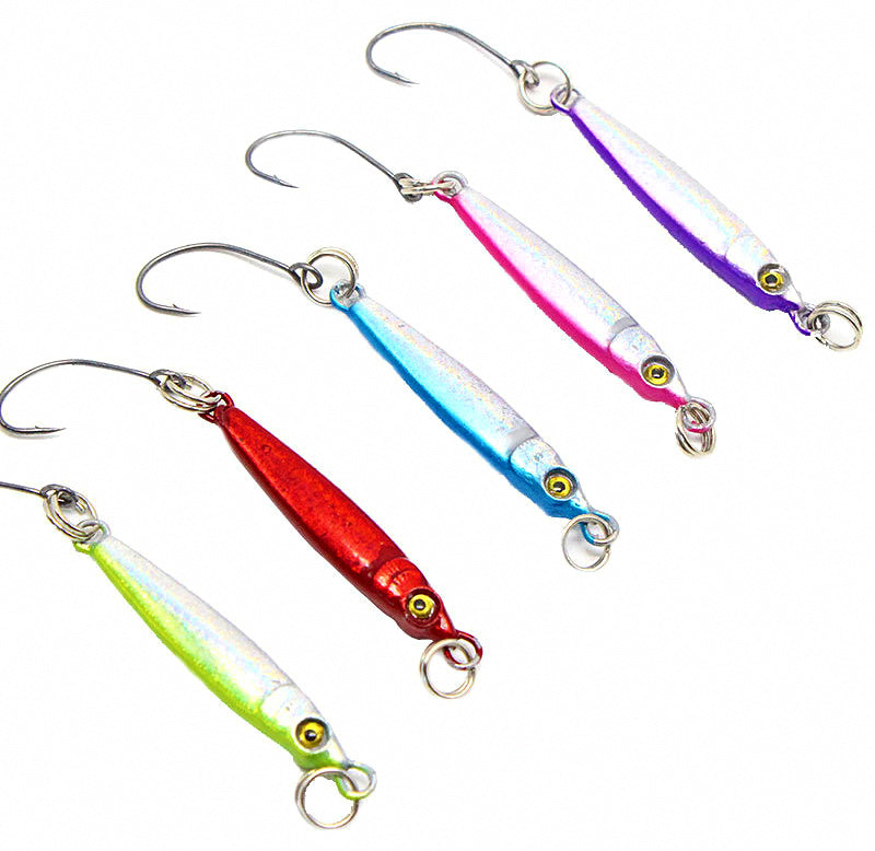 Mini Lead Fish Micro Jig, 3 g & 5 g (0.11 & 0.18 oz) – product photo