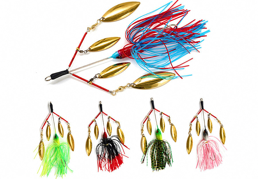 Willow Leaf Spoon Lure with Lead Head Hook, 22.6 g (0.8 oz) – product photo