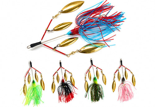 Willow Leaf Spoon Lure with Lead Head Hook, 22.6 g (0.8 oz) – product photo