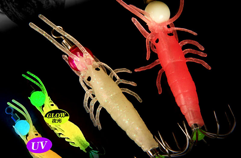 Glow Wood Shrimp Lure, 3 g (0.11 oz) & 7.2 g (0.25 oz) – product photo