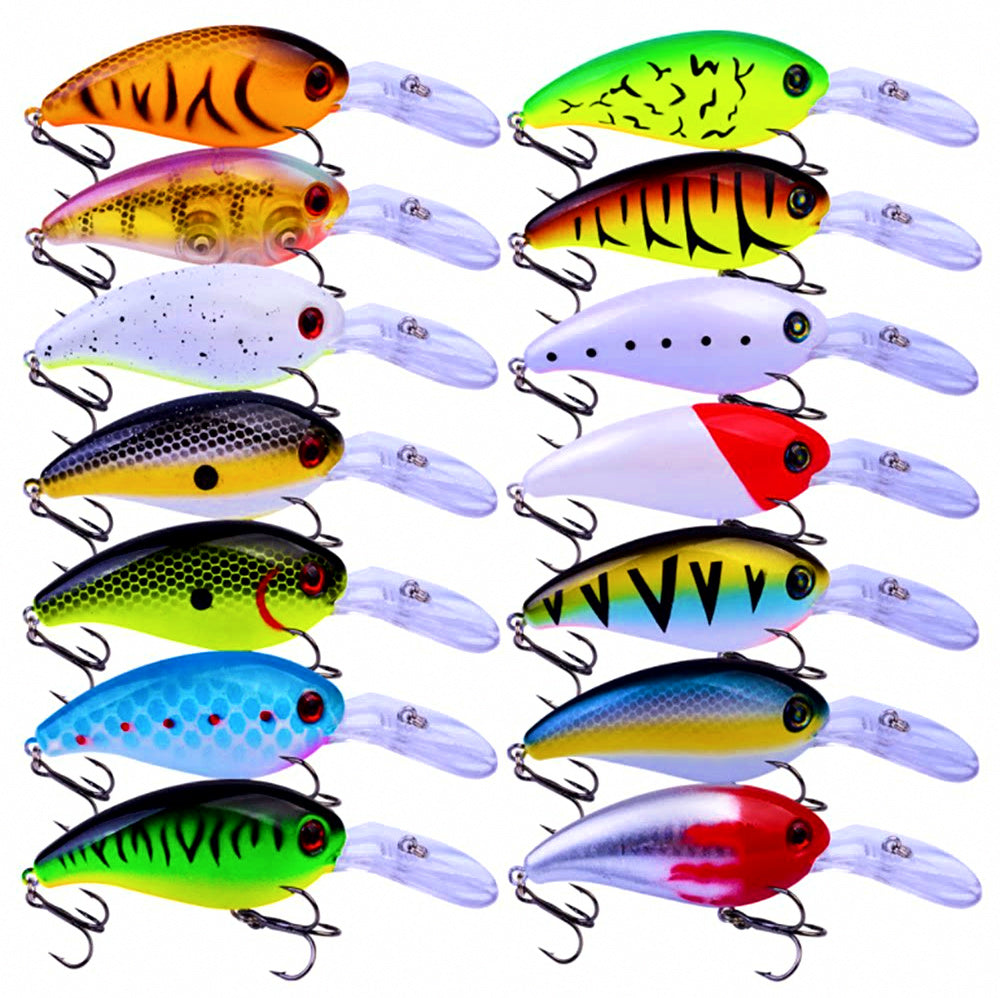 Long Lip Crankbait Hard Bait, 14.5 g (0.5 oz) – product photo