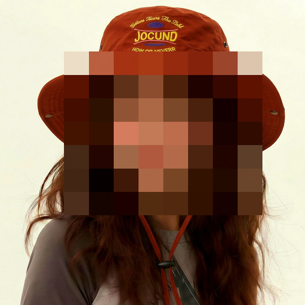 Wide Brim Bucket Hat, Foldable Sun Hat, 56–58 cm – product photo