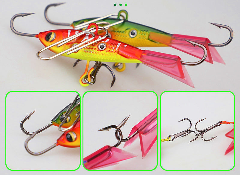 Ice Fishing VIB Lead Jig, 10 g (0.35 oz) / 16 g (0.56 oz) – product photo