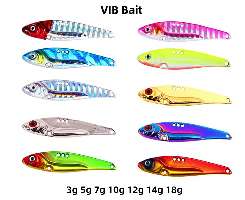 Metal VIB Blade Bait, 3–18 g (0.11–0.63 oz) – product photo