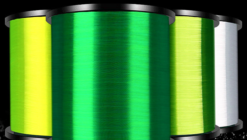 500 m Nylon Monofilament Fishing Line, Clear & Colors – product photo