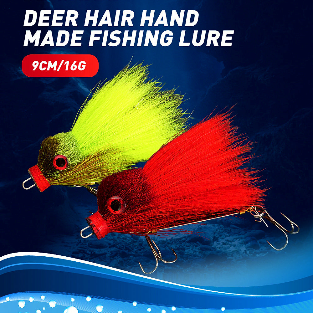 Soft Mouse Lure with Deer Hair, 9 cm (3.5 in) 16 g (0.56 oz) – product photo