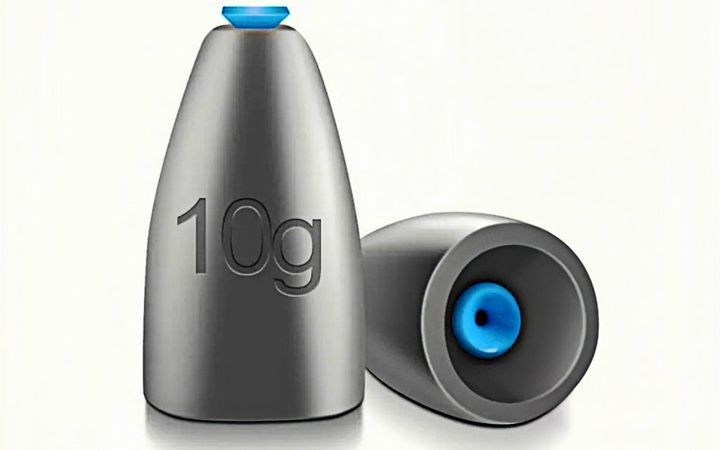 Plastic Core Bullet Sinkers, 0.07–0.49 oz (2–14 g) – product photo