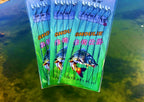 Hand-Tied Braided Multi-Hook Bait Rig, 5 Hooks, 10 Pack – product photo