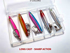 VIB Blade Bait Lure 5-Pack with Spinner Blade, 20–60 g (0.7–2.1 oz) – product photo