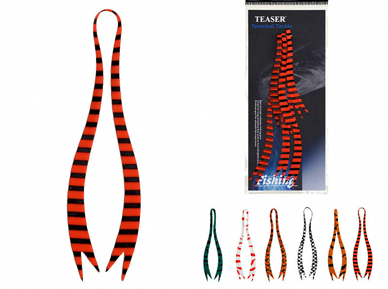 Silicone Jig Skirts, Split Tail, UV Printed, 3-Pack – product photo