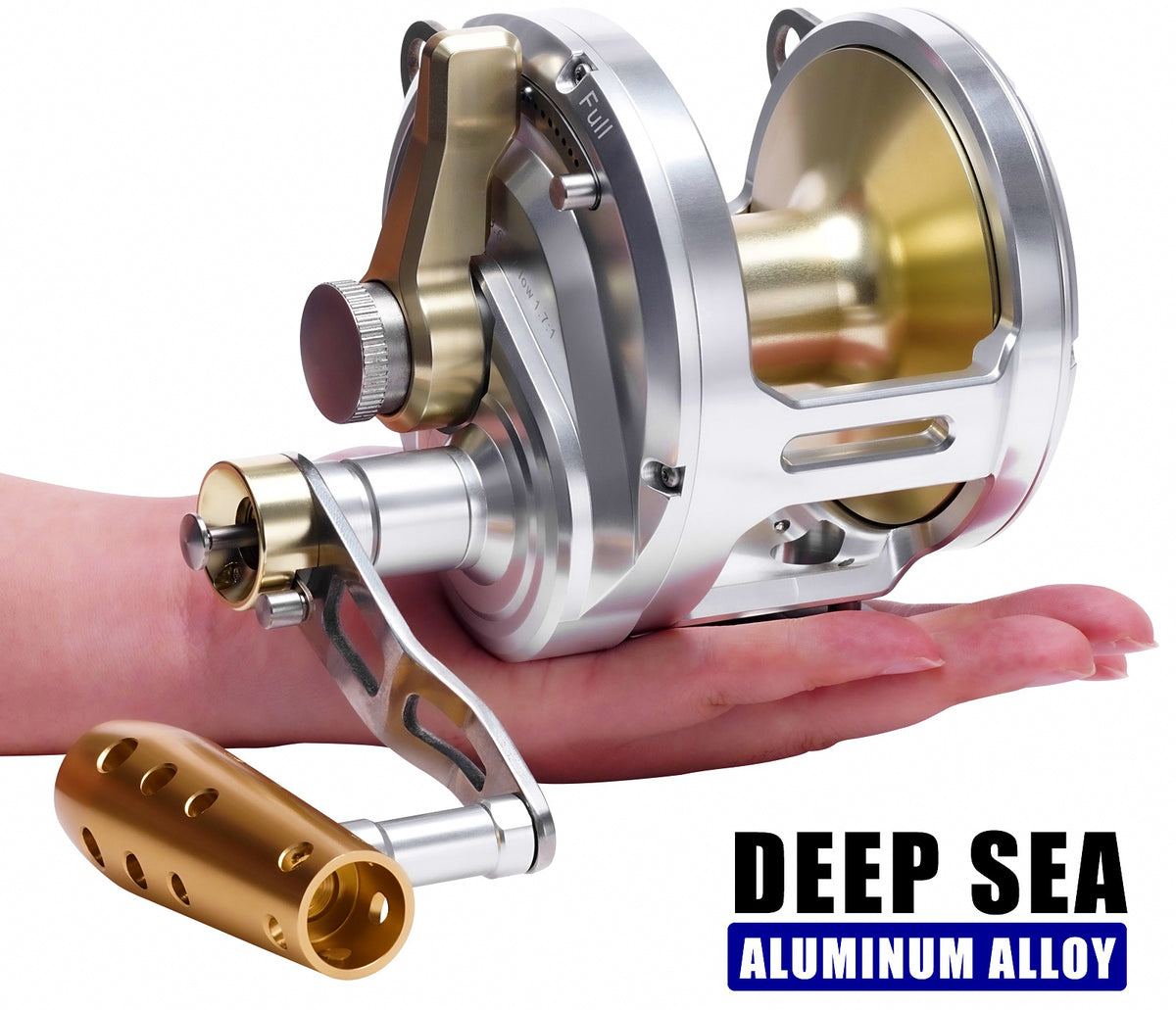 All-Metal Conventional Jigging Reel for Big Game, 30W / 50W – product photo