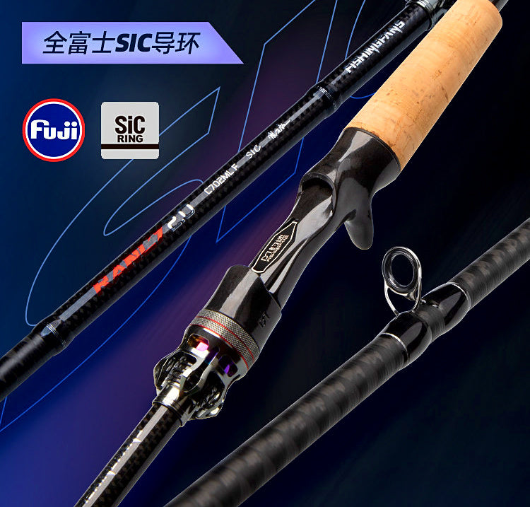 Micro Lure Fishing Rod, ML Power, SiC Guides, 6.5–7.5 ft – product photo
