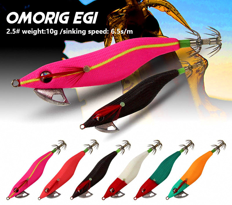 Egi Squid Jig, Glow Colors, 10 g (0.35 oz) – product photo