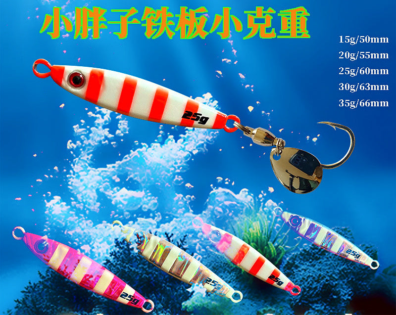 Glow Stripe Metal Jig, 15–100 g (0.5–3.5 oz) – product photo